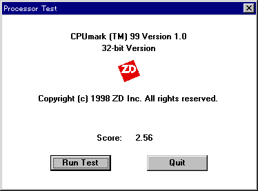 CPUmark99 1.0